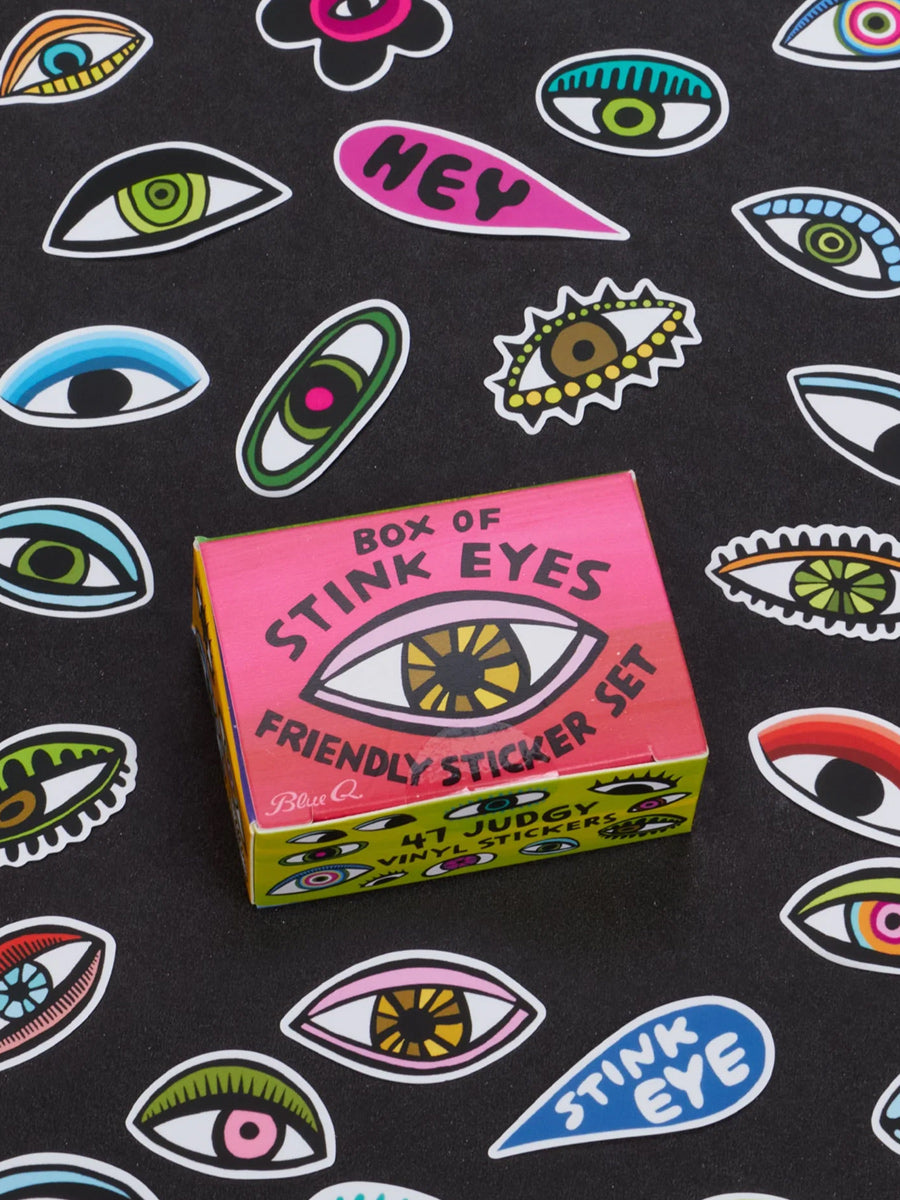 Box of Stink Eyes Friendly Sticker Set