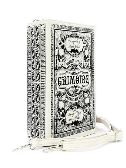 Grimoire Book Clutch Bag in Vinyl