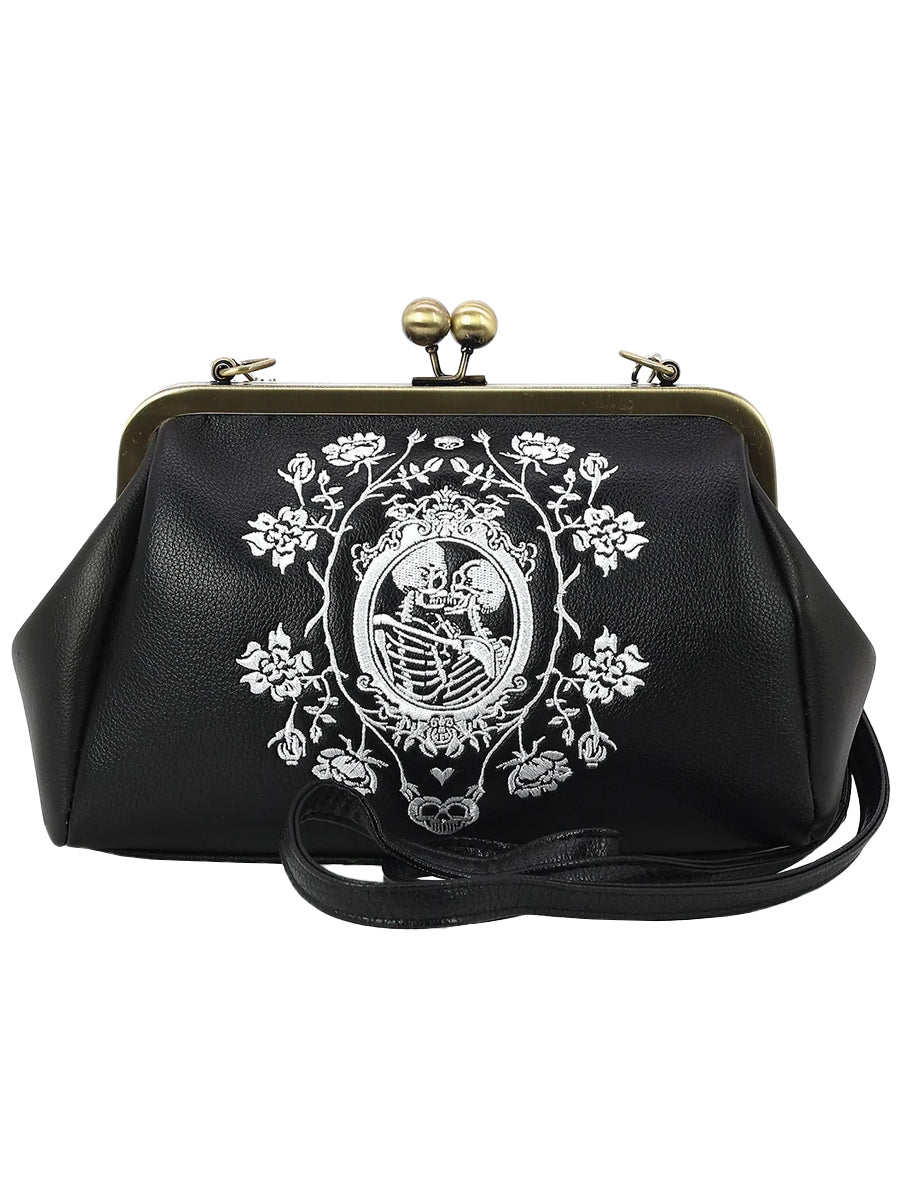 The Lovers Kisslock Bag in Vinyl