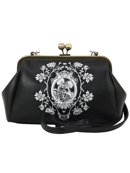 The Lovers Kisslock Bag in Vinyl