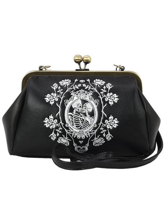 The Lovers Kisslock Bag in Vinyl