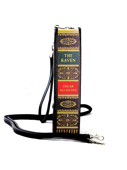 The Raven Vintage Book Clutch Bag in Vinyl