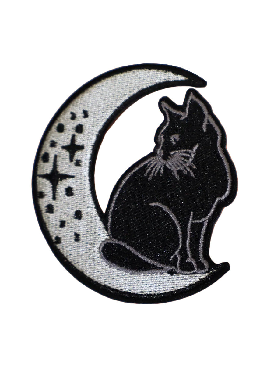 Cat On Moon Patch
