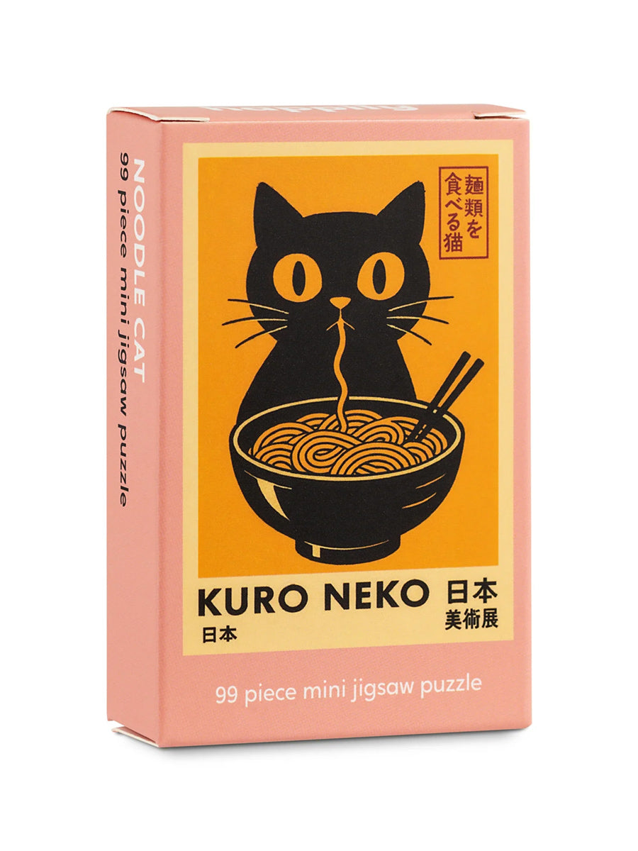 Noodle Cat - 99 Piece Mini Jigsaw Puzzle