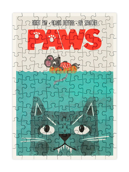 Paws - 99 Piece Mini Jigsaw Puzzle