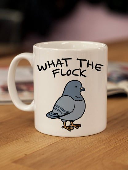 What The Flock Pigeon Mug