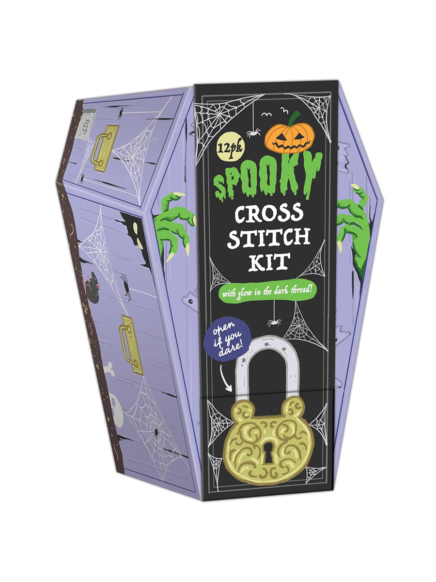 Sew & So On Cross Stitch Gift Set - 12 Spooky Mini Designs