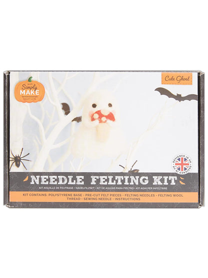 Cute Ghost Needle Felting Kit