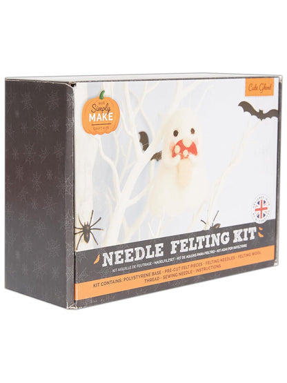 Cute Ghost Needle Felting Kit