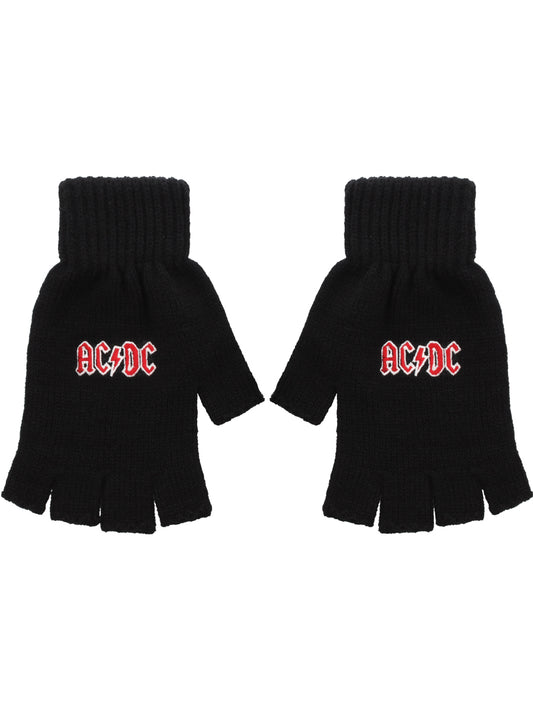 AC/DC Fingerless Gloves