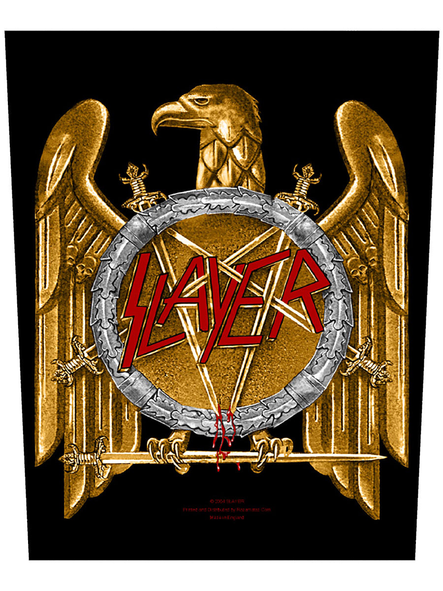 Slayer Backpatch - Golden Eagle