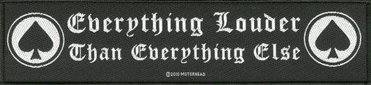 Motorhead Patch - Everything Louder Superstrip