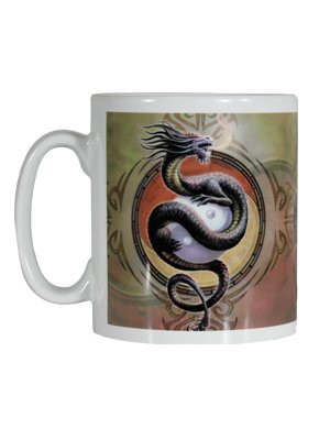 Anne Stokes Yin Yang Protector Mug