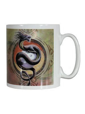 Anne Stokes Yin Yang Protector Mug