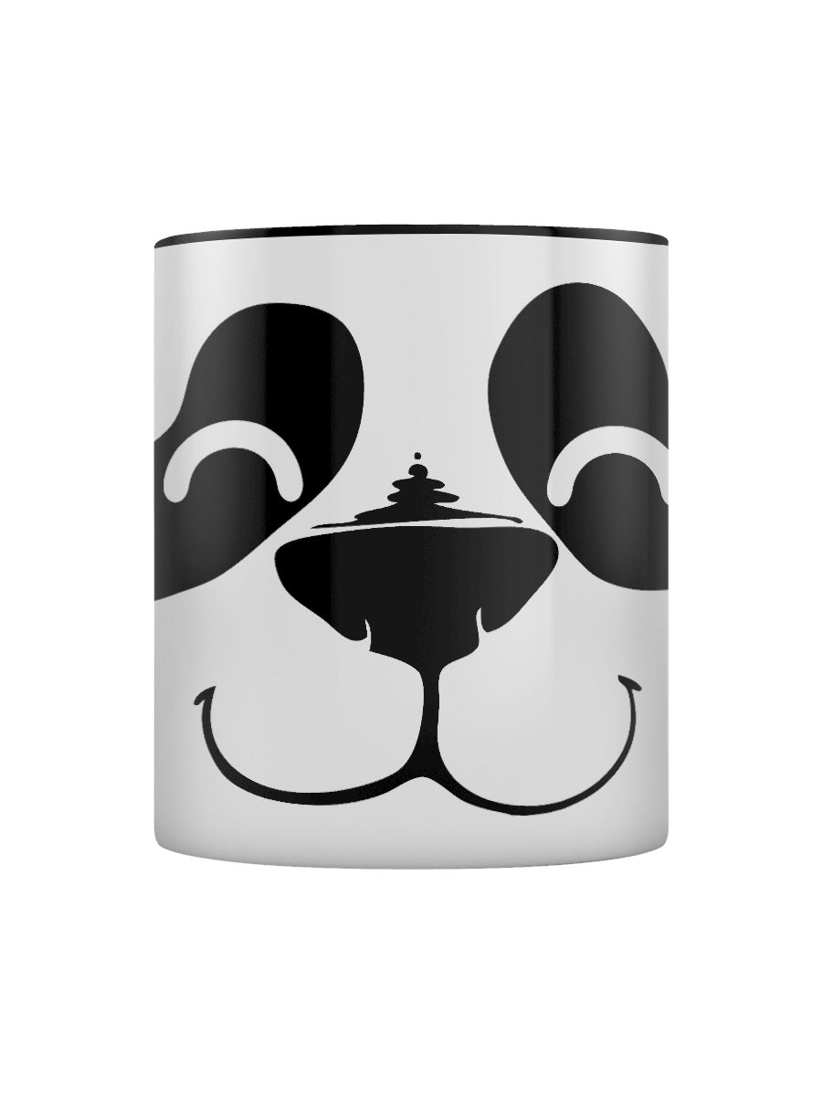 Happy Panda Black Inner 2-Tone Mug