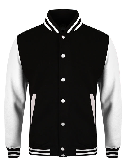 Black and White Varsity Jacket