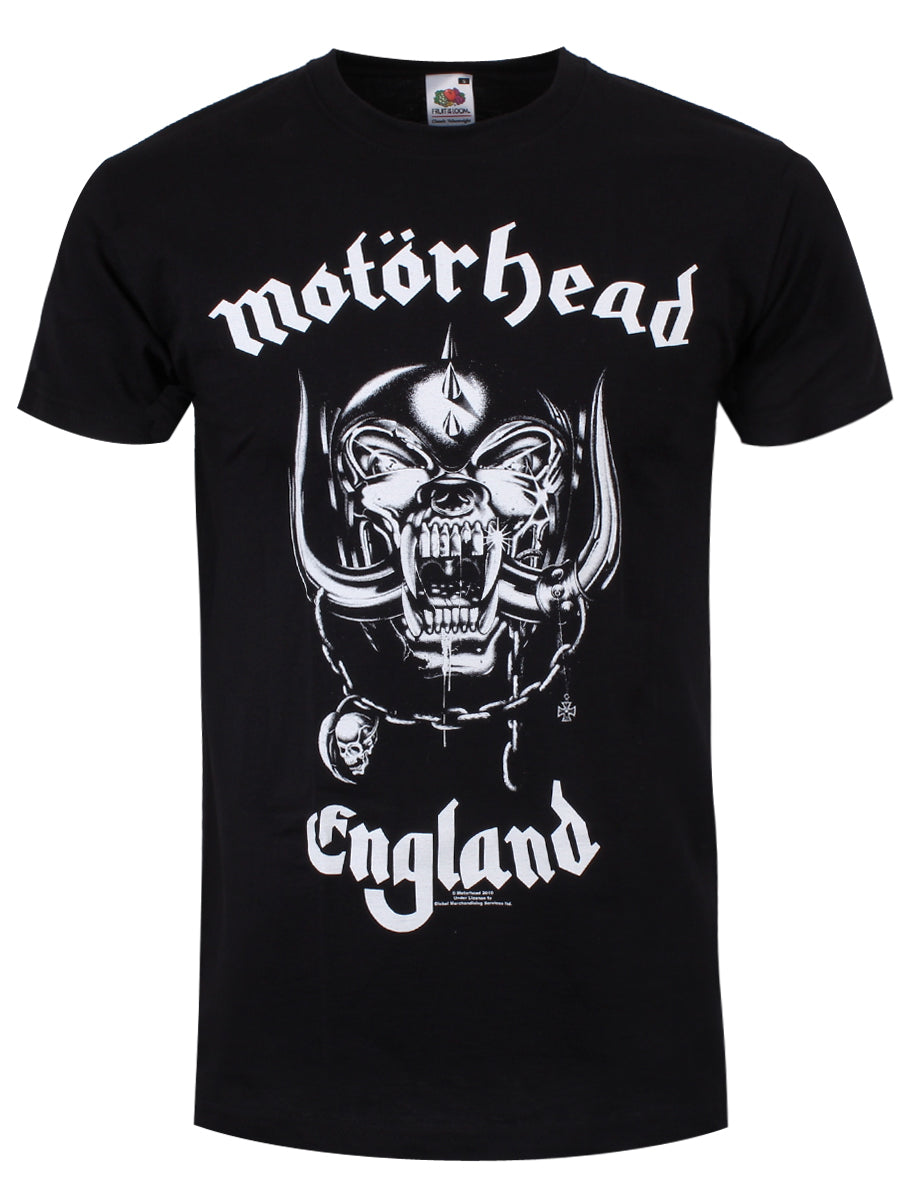 Motorhead England Mens Black T-Shirt