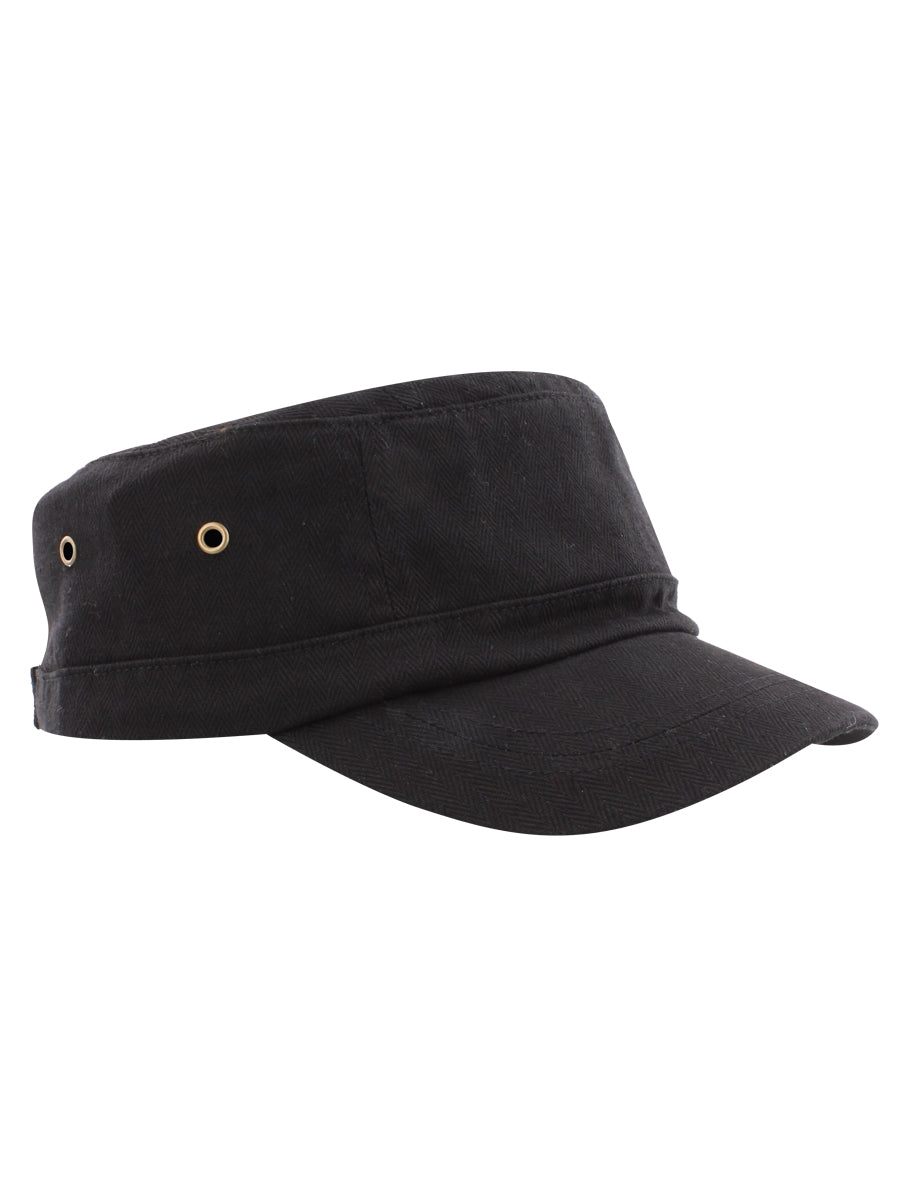 Vintage Black Cadet Cap