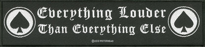 Motorhead Patch - Everything Louder Superstrip