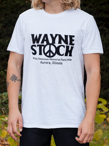 Wayne Stock White Men's T-Shirt