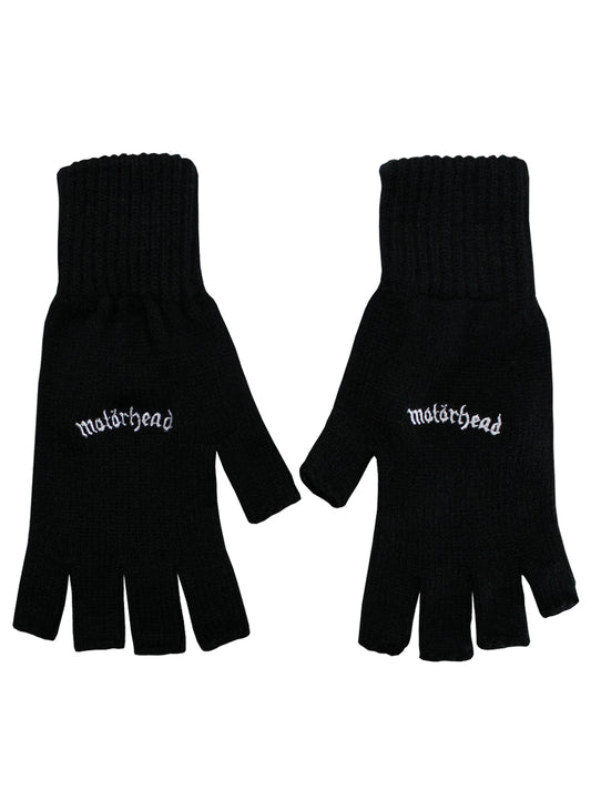 Motorhead Logo Fingerless Gloves