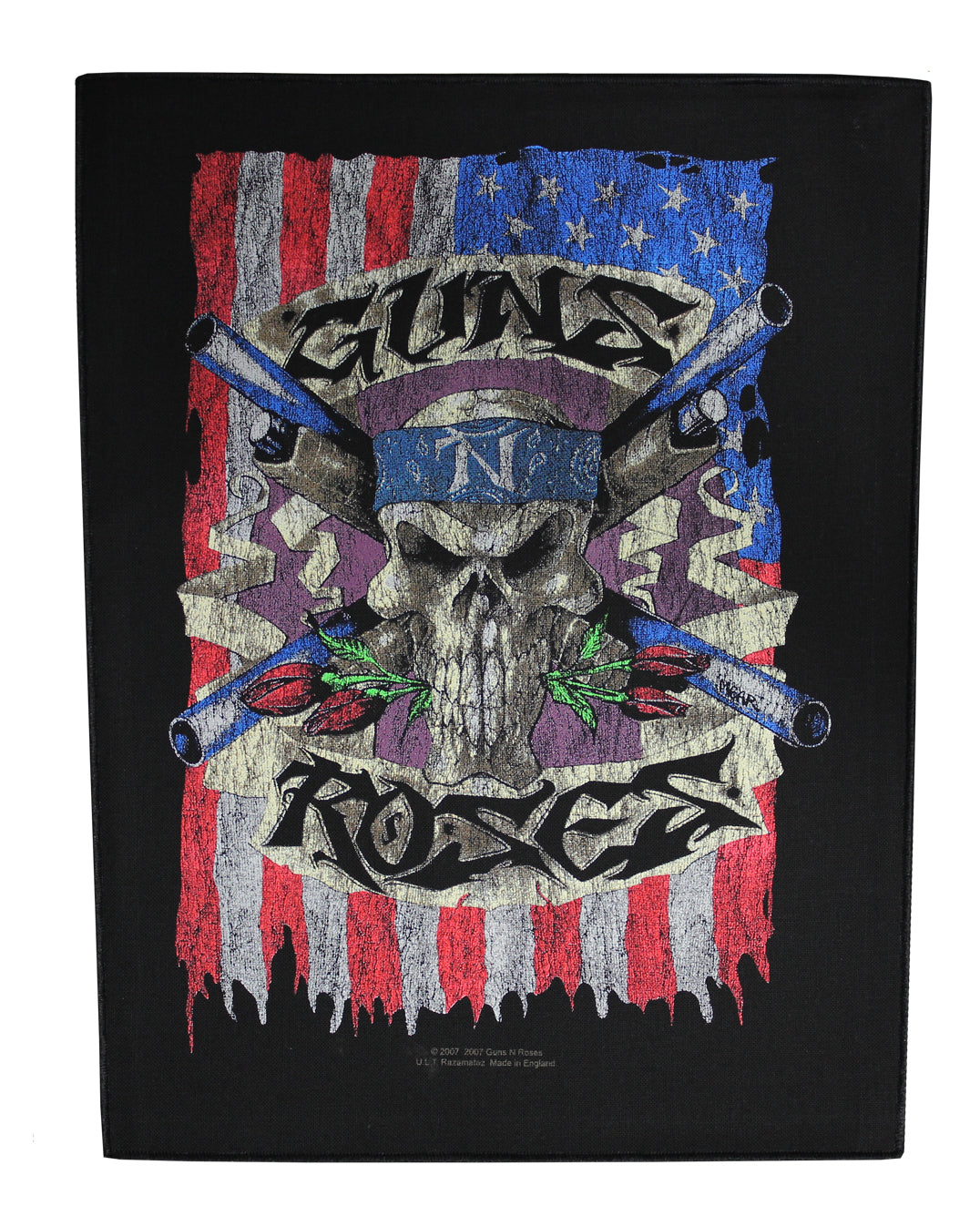 Guns N' Roses Flag Backpatch