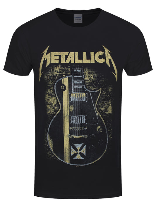 Metallica Hetfield Iron Cross Men's Black T-Shirt