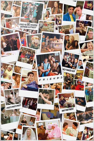 Friends Photo Collage Poster