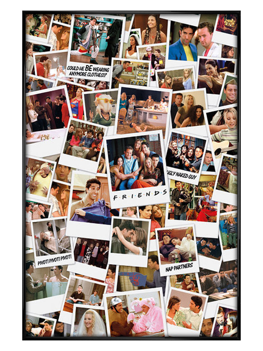 Friends Photo Collage Poster