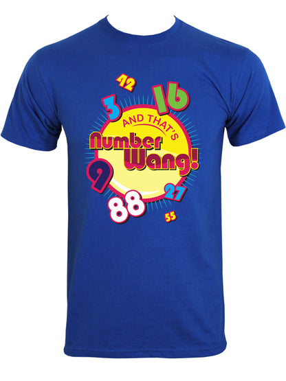 And That's Numberwang! Men's Blue T-Shirt