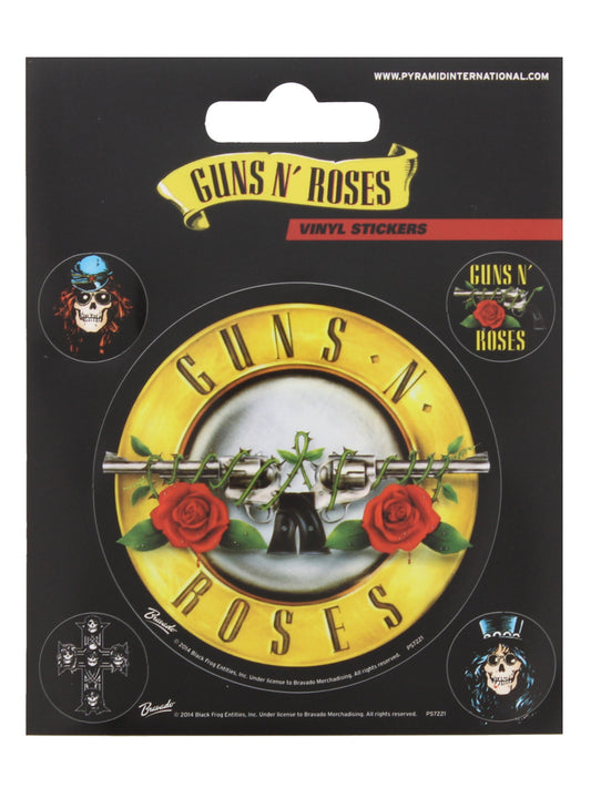Guns N Roses Sticker Set