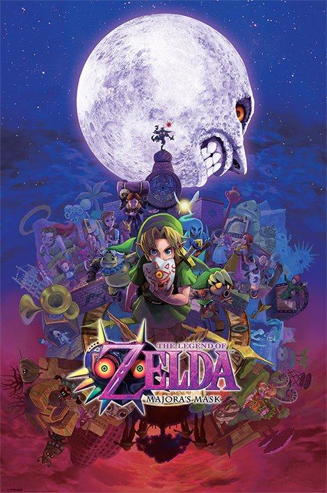 Nintendo Zelda Majora's Mask Poster