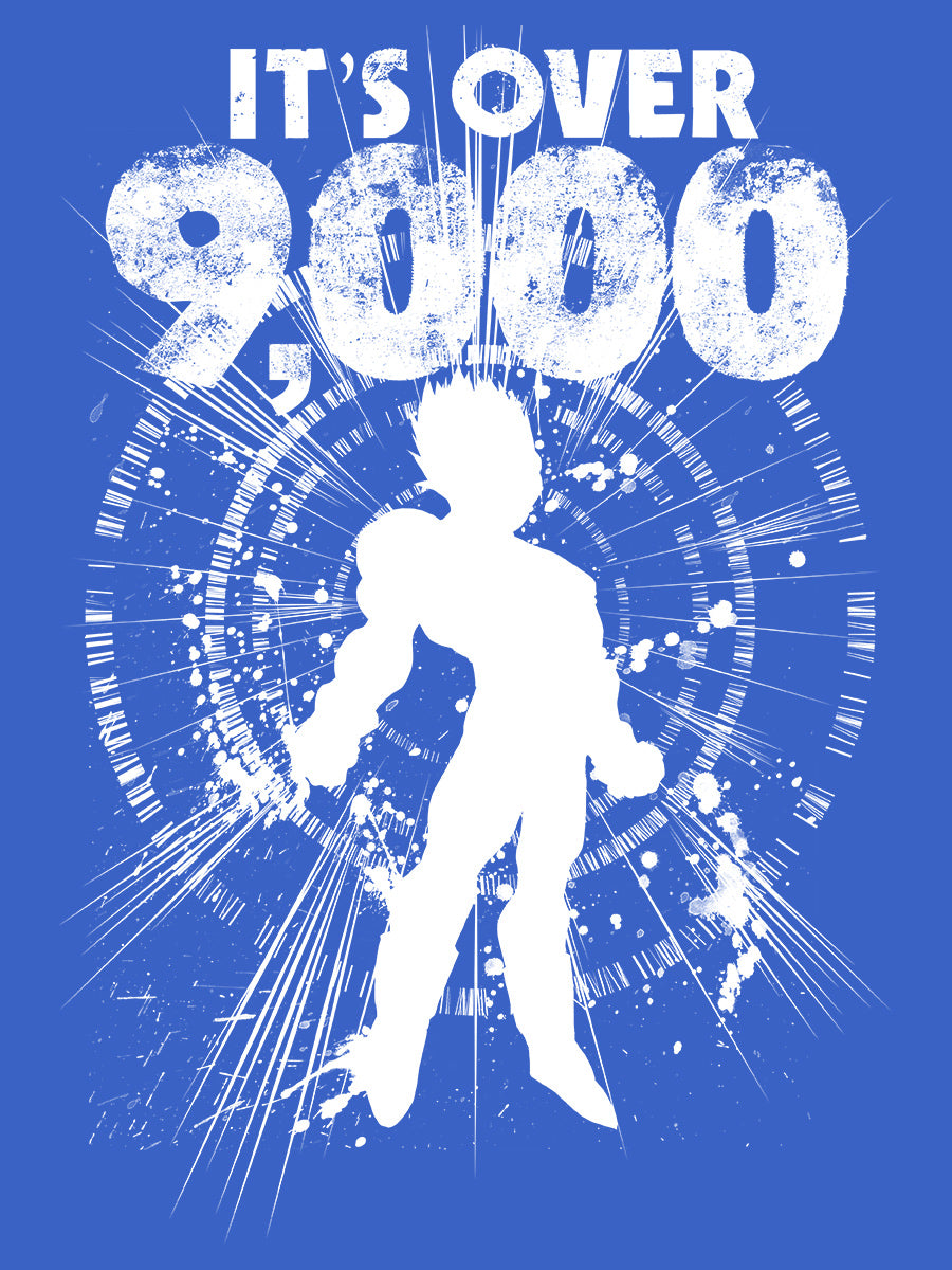 It's Over 9000 Men's Blue T-Shirt