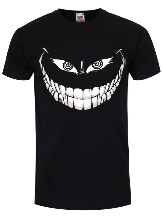 Crazy Monster Grin Men's Black T-Shirt
