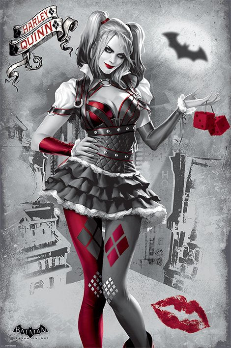 Arkham Knight Harley Quinn Poster