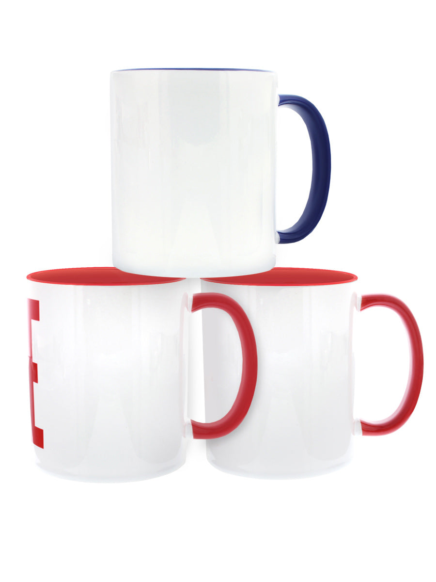 Rude Words Two-Tone Mugs, Set of 3