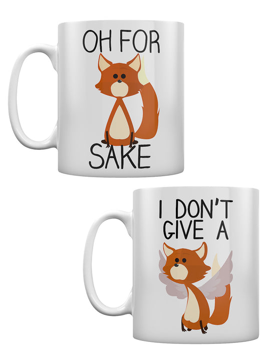 Fox Sake Mugs, Set of 2