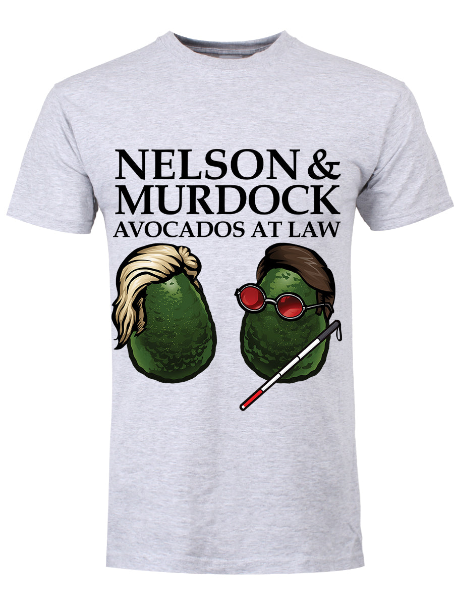 Nelson & Murdock Avocados At Law Men's Grey T-Shirt