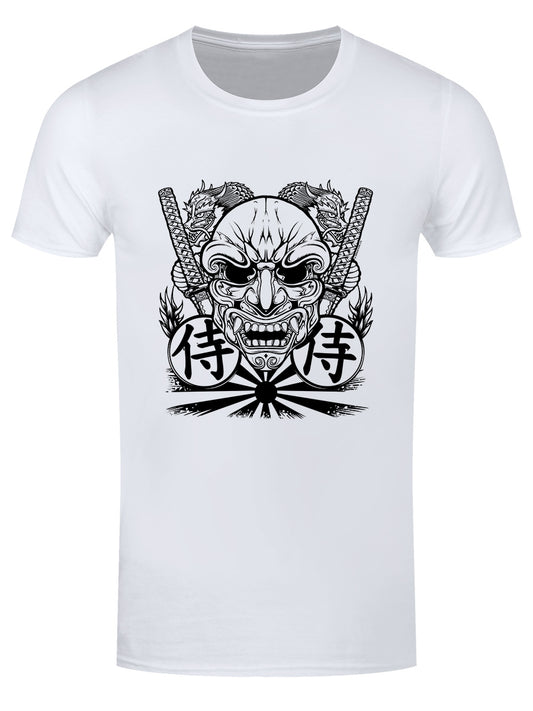 Unorthodox Collective Samurai Mask Men's White T-Shirt