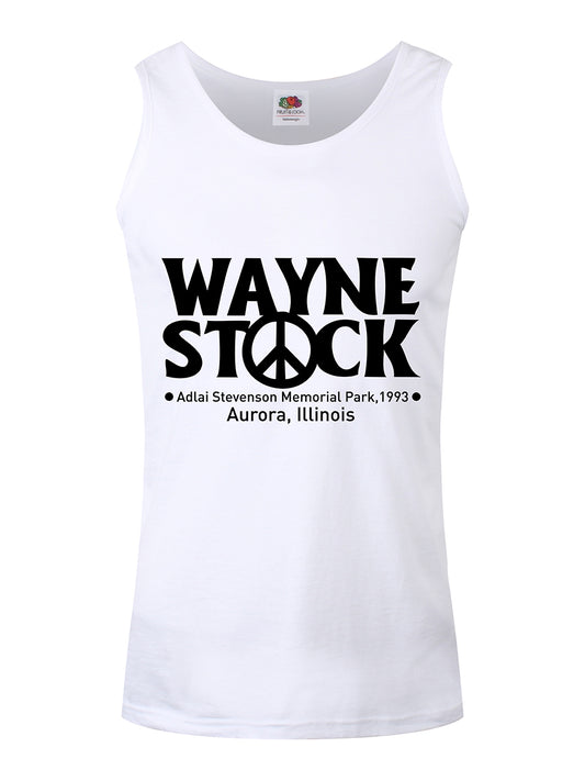 Wayne Stock Men's White Vest