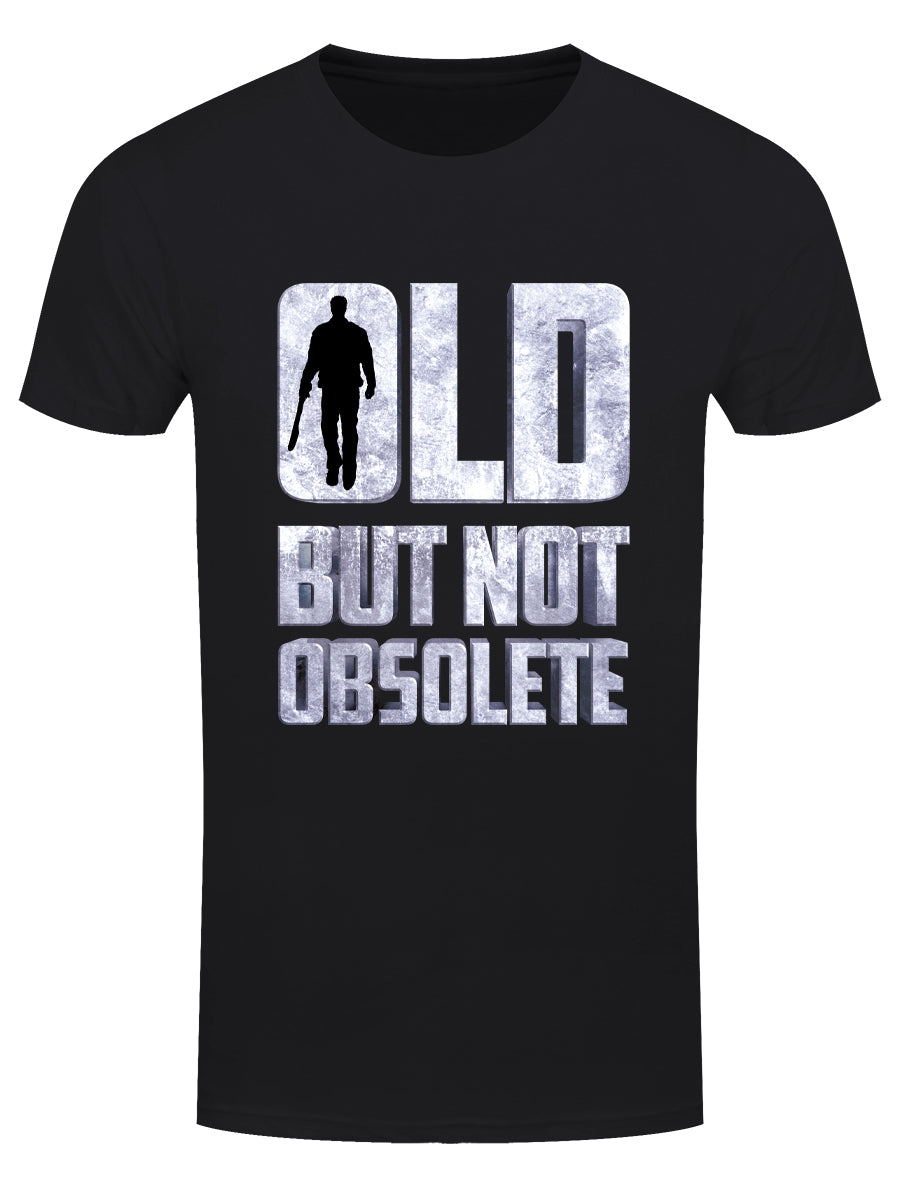 Old But Not Obsolete Men's Black T-Shirt