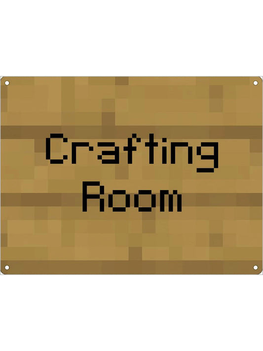 Crafting Room Note Mini Tin Sign