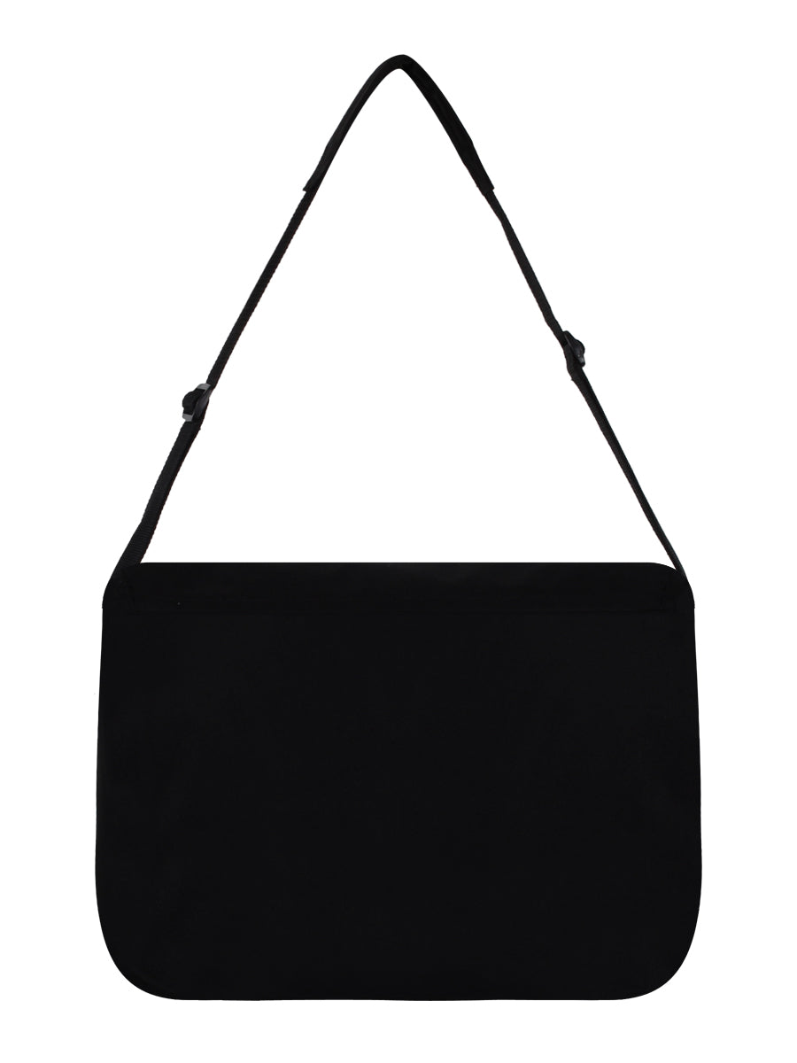 Going Crazy Black Messenger Bag