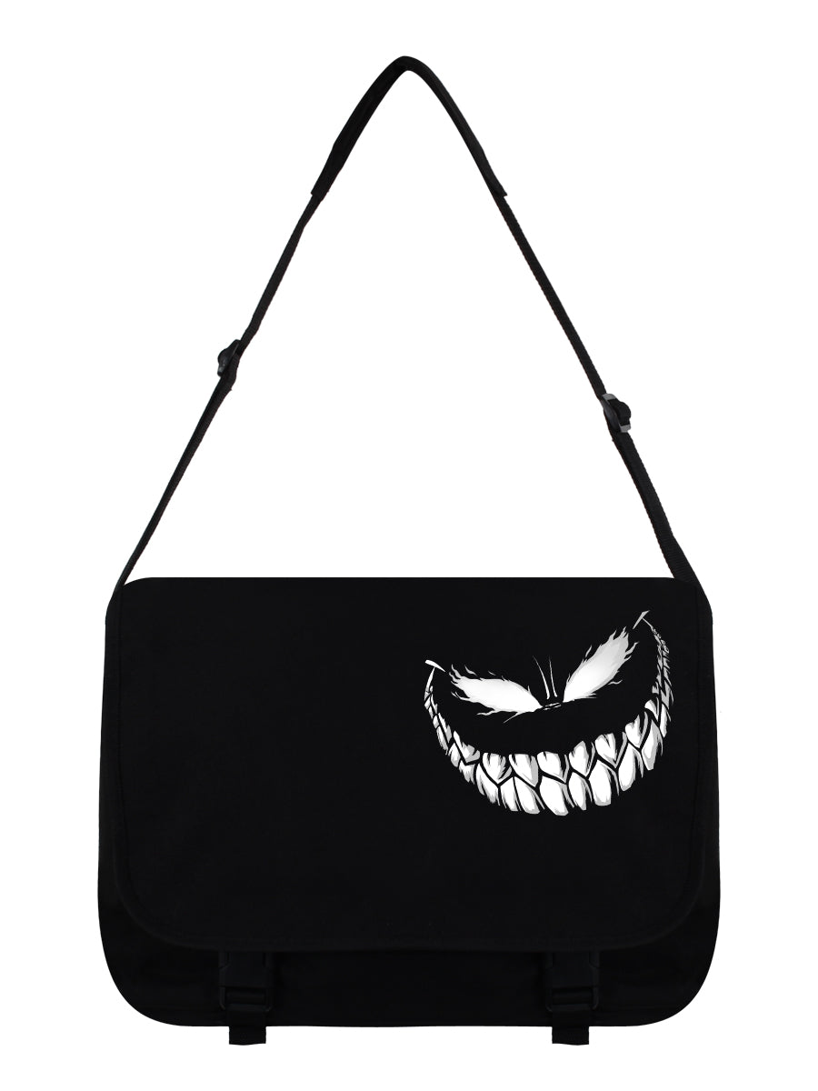 Going Crazy Black Messenger Bag