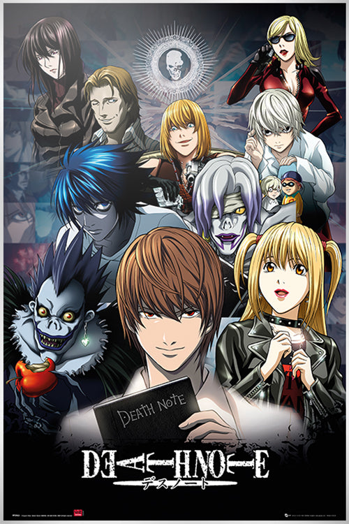 Death Note Characters Poster
