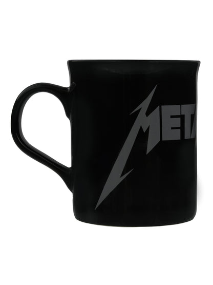 Metallica - Black Grey Logo Mug