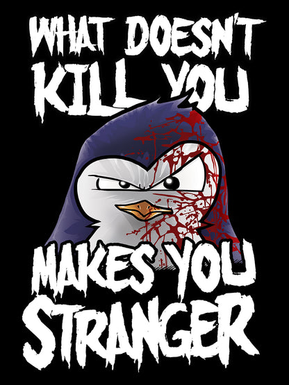 Psycho Penguin What Doesn't Kill You Ladies Black Sweater
