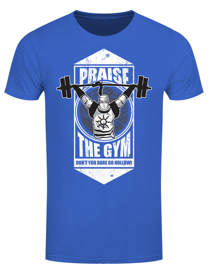 Praise The Gym Men's Blue T-Shirt