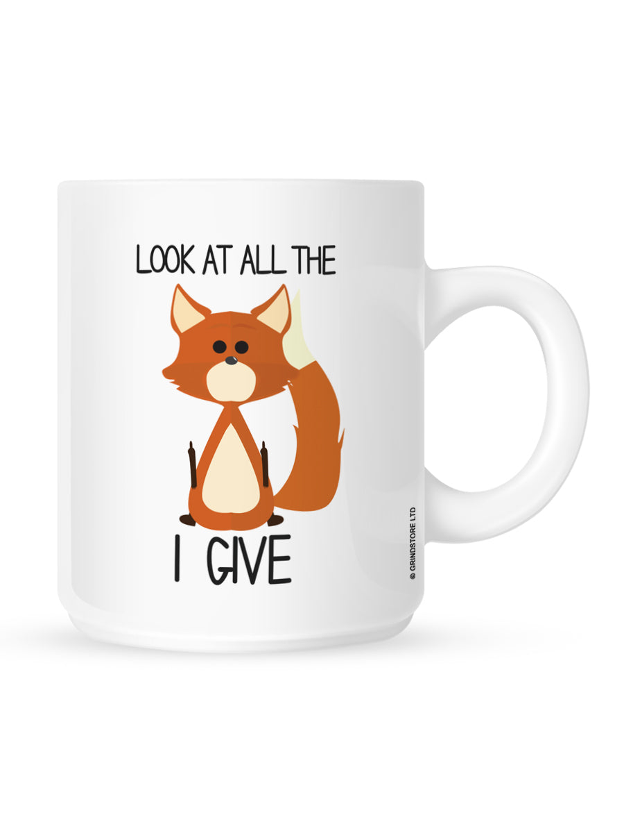 Look At All The Fox I Give Mug