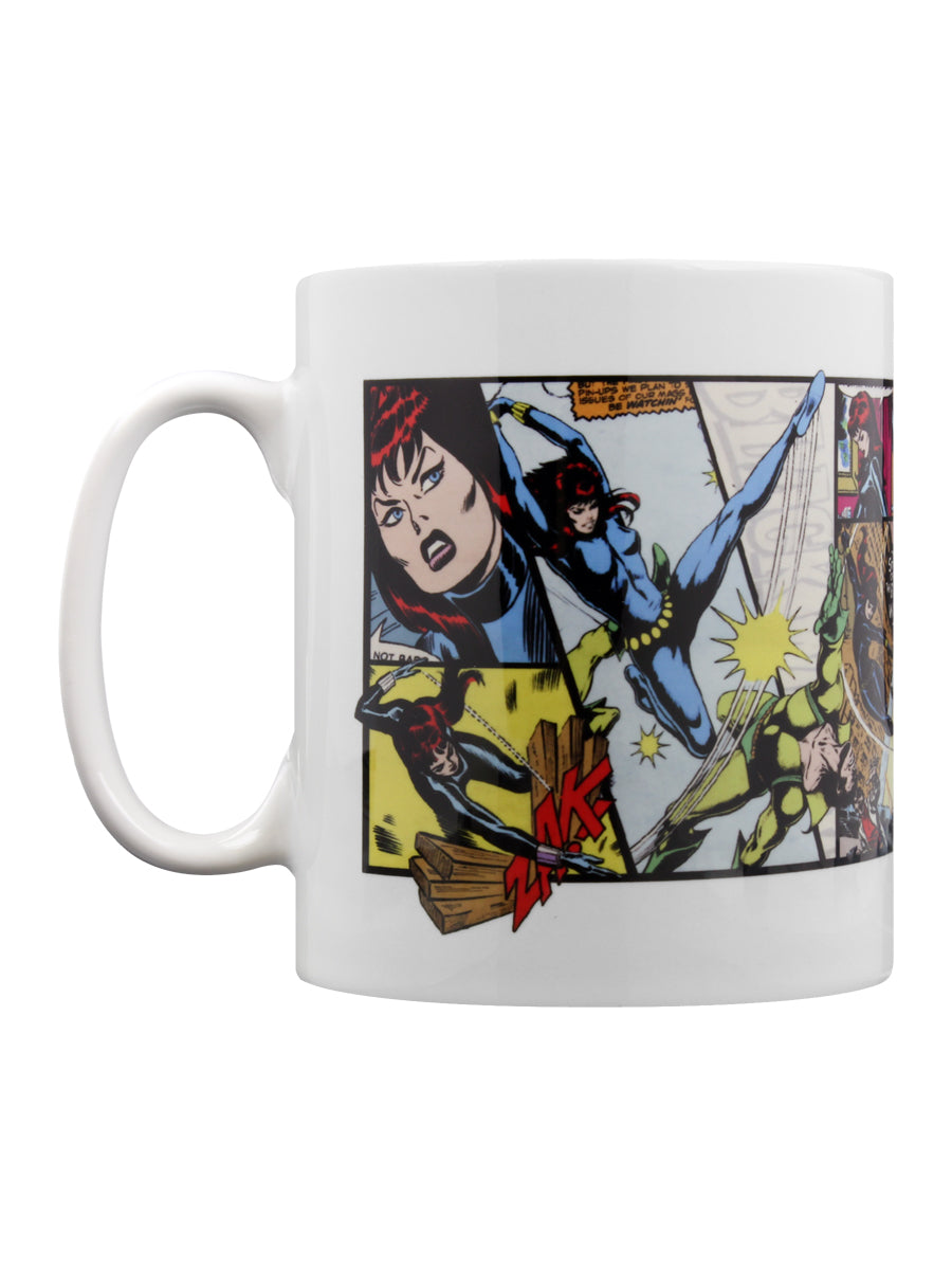 Marvel Retro Black Widow Panels